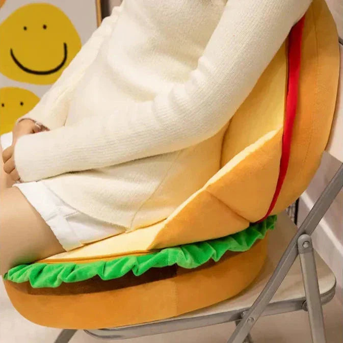 Brehn | Happiges Hamburger Kissen Plüsch