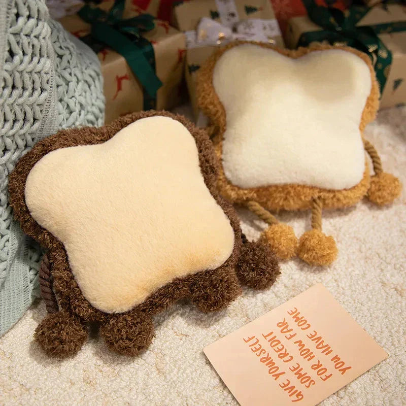 Brehn | Happy Toast Trauriges Toast Plüsch & Tasche