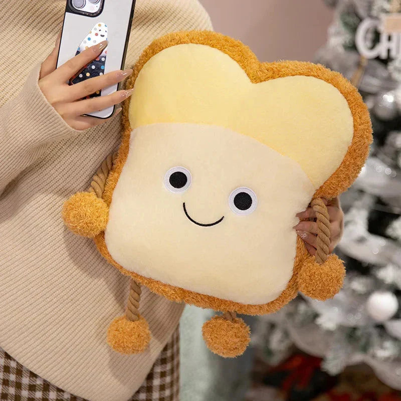 Brehn | Happy Toast Trauriges Toast Plüsch & Tasche