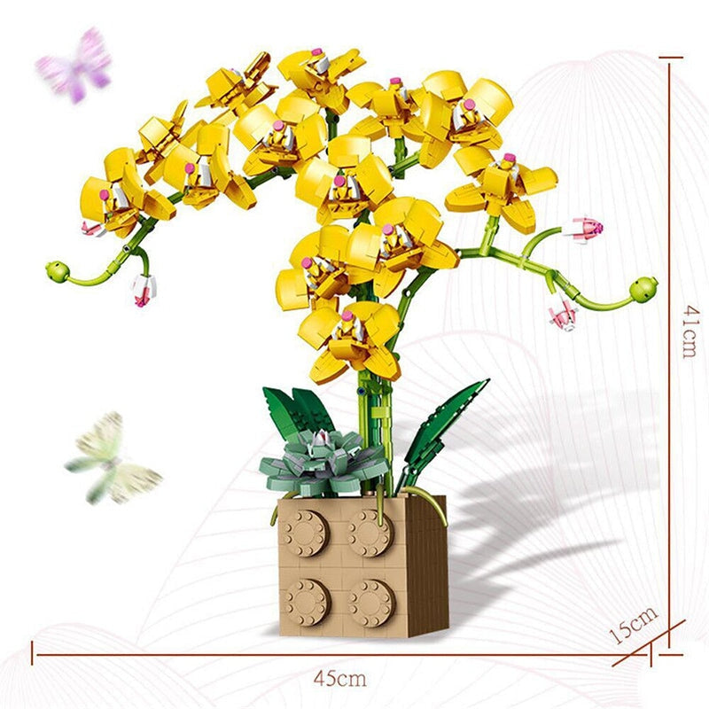 Brehn | Riesige blühende Orchideenblüten-Bausatzkollektion