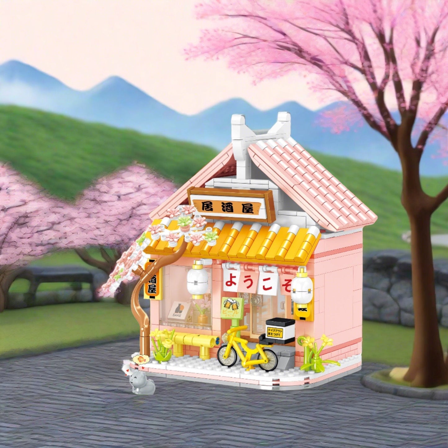 Brehn | Izakaya und Chashitsu Sakura Mikro Bauklötze