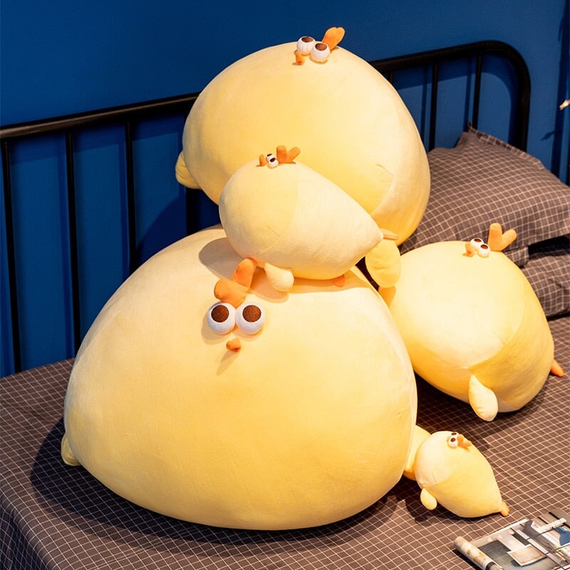 Brehn | Jaba die Chonky Gelbe Henne Plüschfigur