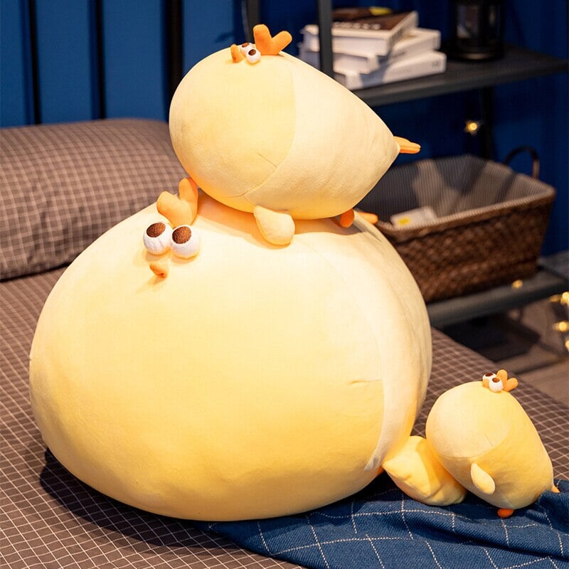 Brehn | Jaba die Chonky Gelbe Henne Plüschfigur