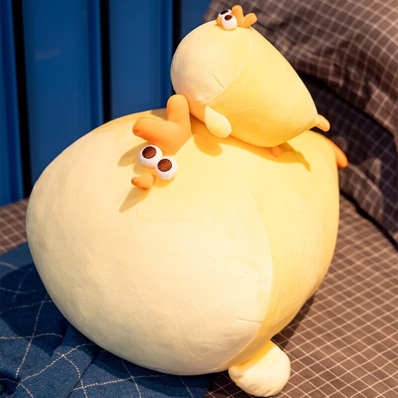 Brehn | Jaba die Chonky Gelbe Henne Plüschfigur