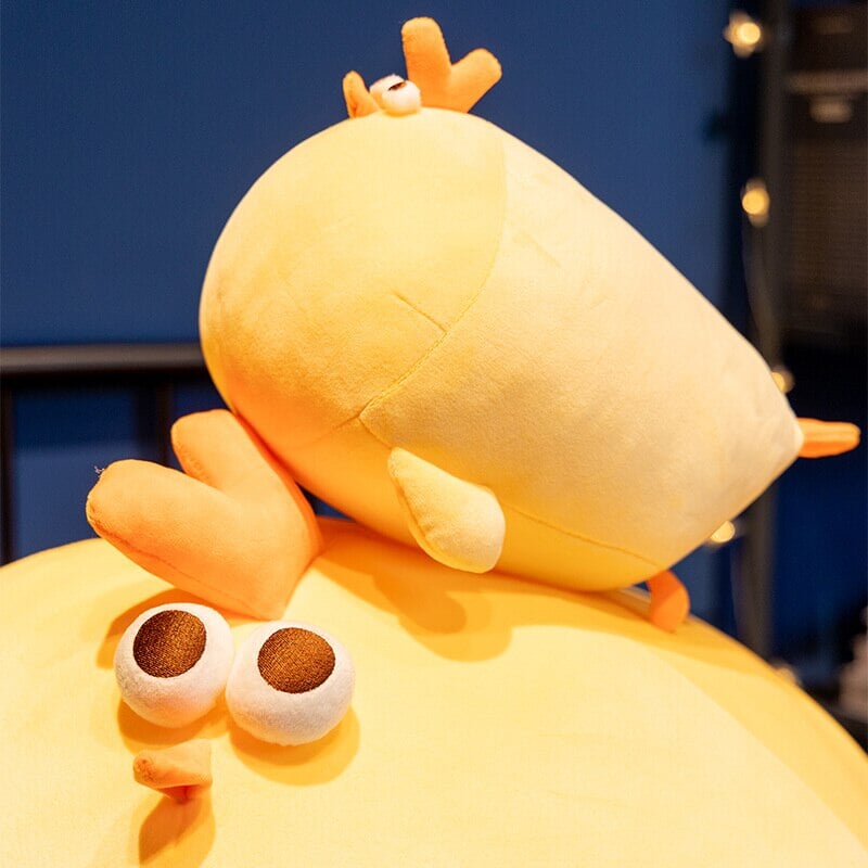 Brehn | Jaba die Chonky Gelbe Henne Plüschfigur