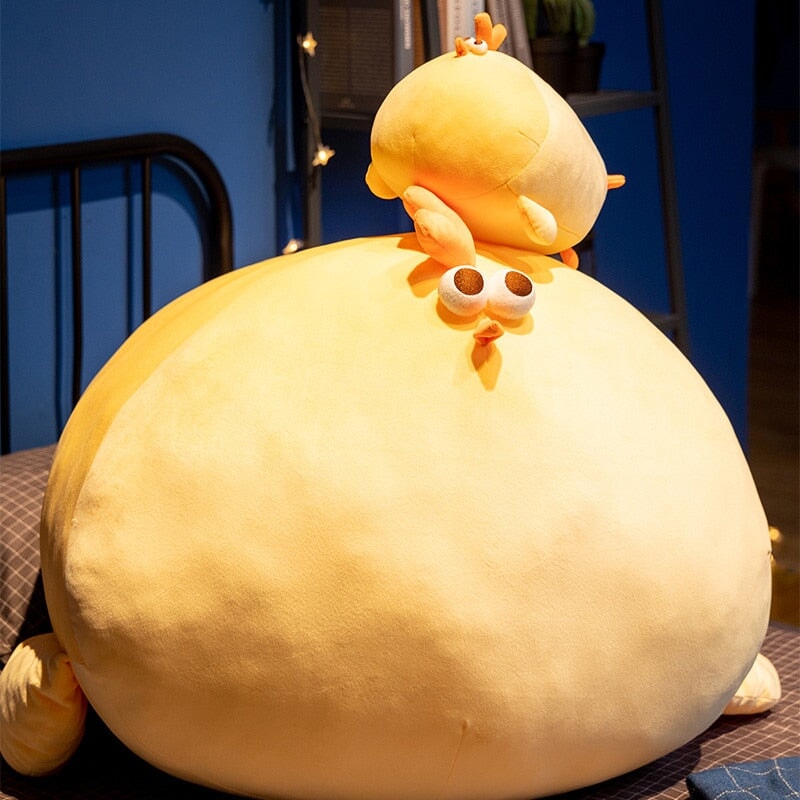 Brehn | Jaba die Chonky Gelbe Henne Plüschfigur