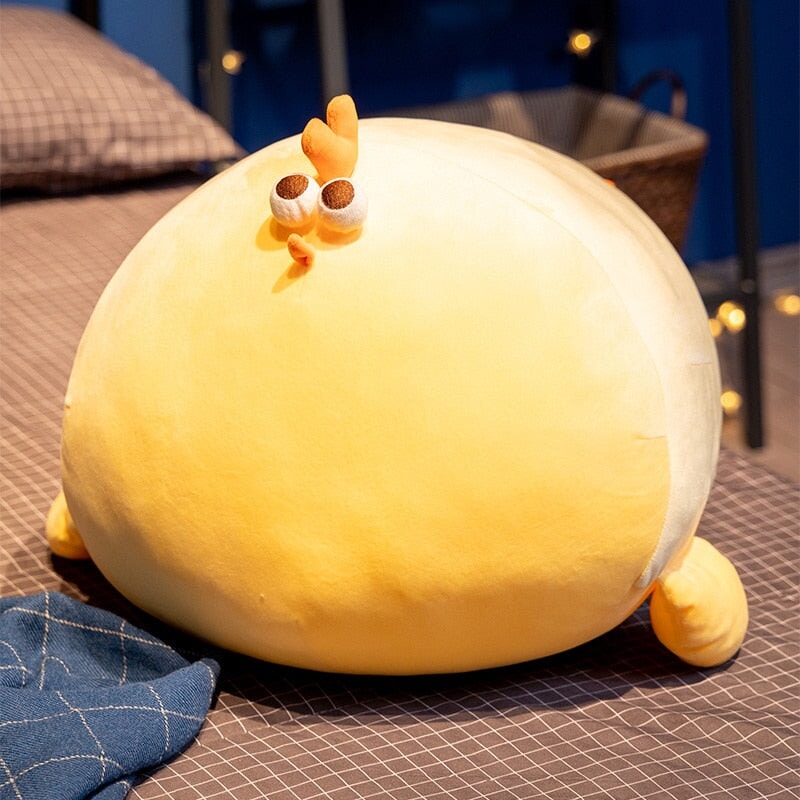 Brehn | Jaba die Chonky Gelbe Henne Plüschfigur