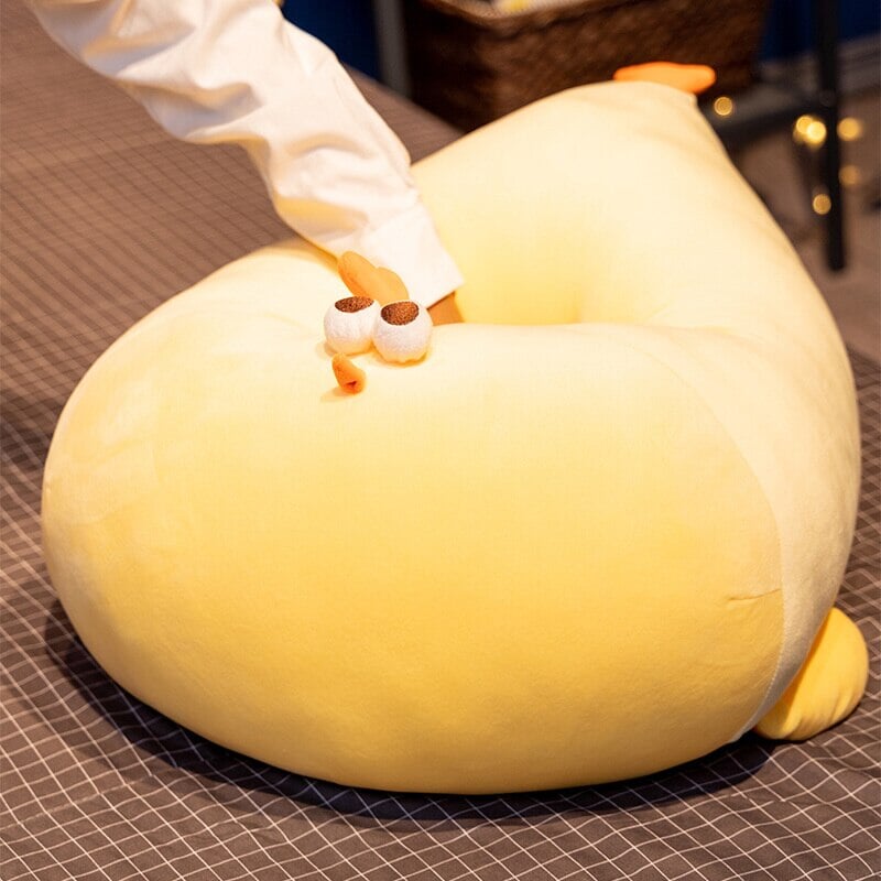 Brehn | Jaba die Chonky Gelbe Henne Plüschfigur