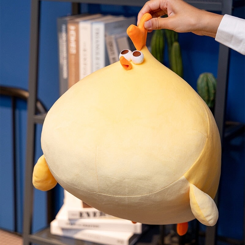 Brehn | Jaba die Chonky Gelbe Henne Plüschfigur