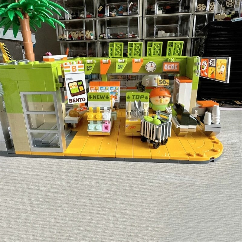 Brehn | Japanisches BeBe Einkaufszentrum Bauklötze Set