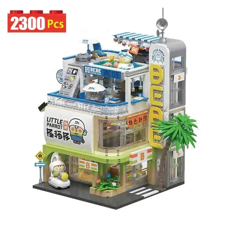 Brehn | Japanisches BeBe Einkaufszentrum Bauklötze Set