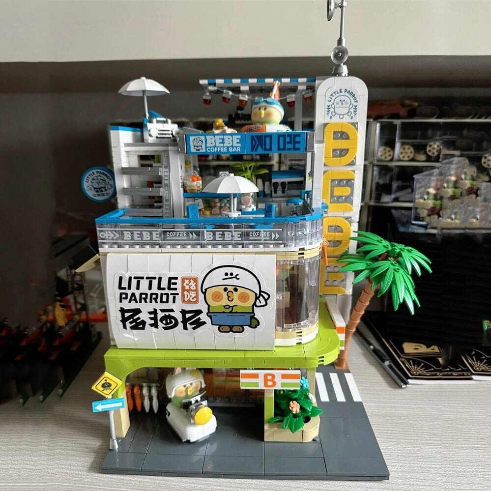 Brehn | Japanisches BeBe Einkaufszentrum Bauklötze Set