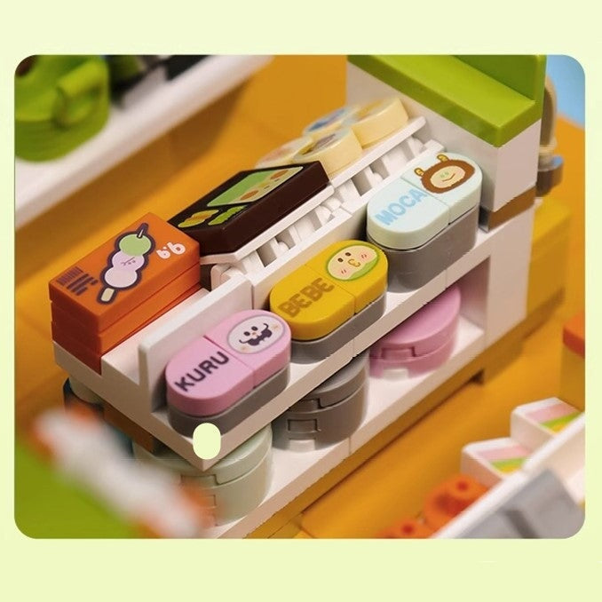 Brehn | Japanisches BeBe Einkaufszentrum Bauklötze Set