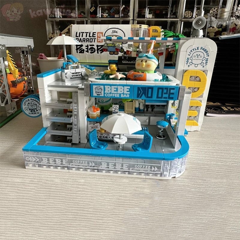 Brehn | Japanisches BeBe Einkaufszentrum Bauklötze Set