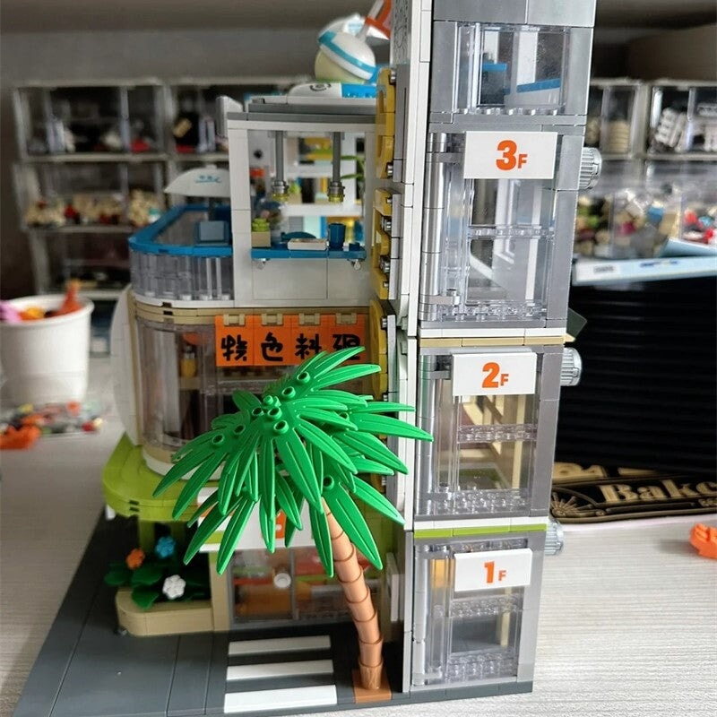 Brehn | Japanisches BeBe Einkaufszentrum Bauklötze Set