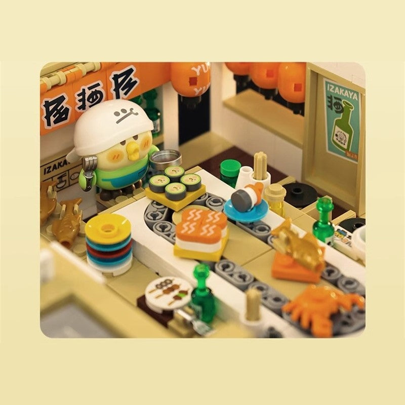 Brehn | Japanisches BeBe Einkaufszentrum Bauklötze Set