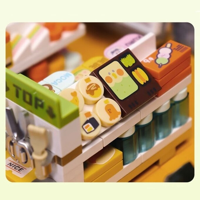 Brehn | Japanisches BeBe Einkaufszentrum Bauklötze Set