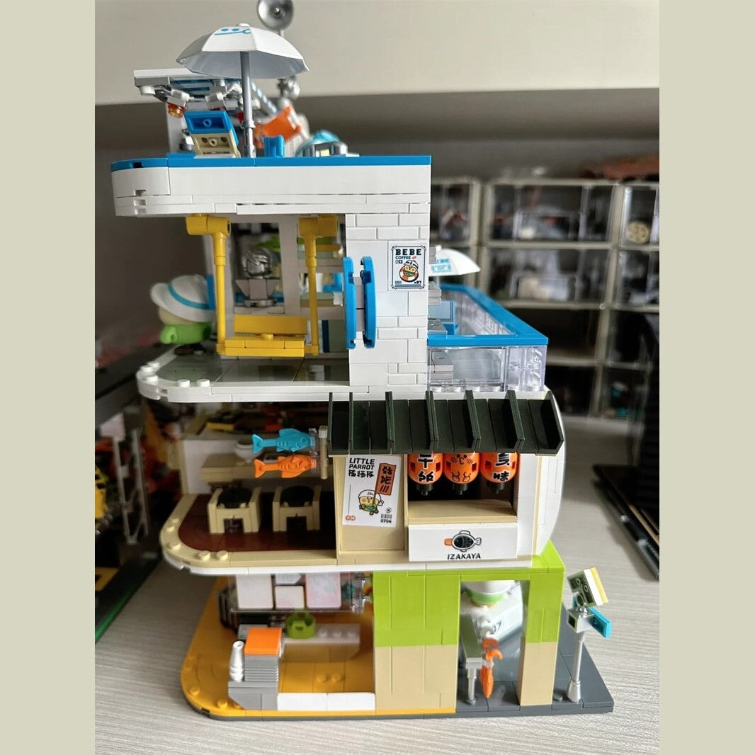 Brehn | Japanisches BeBe Einkaufszentrum Bauklötze Set