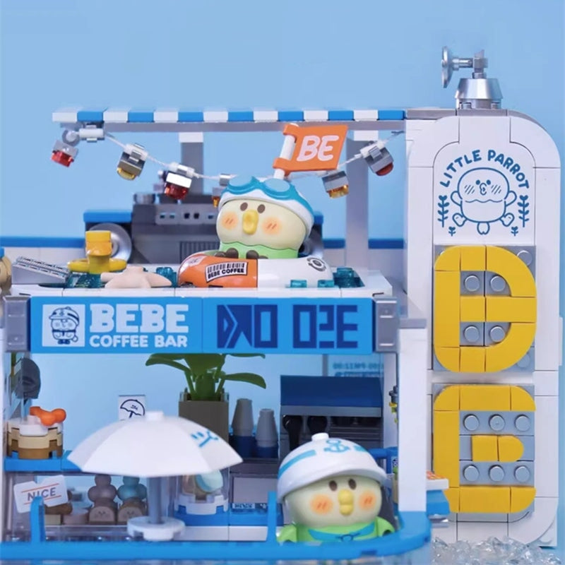 Brehn | Japanisches BeBe Einkaufszentrum Bauklötze Set