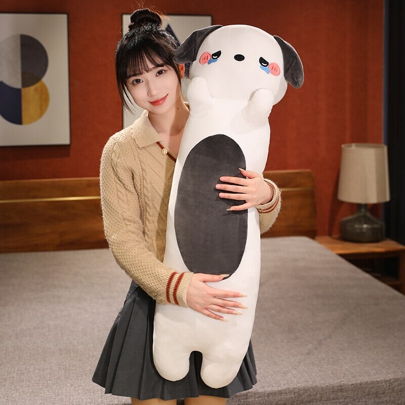 Brehn | Kawaii 100cm Lange Kuschelhund Katze Schwein Plüschkollektion
