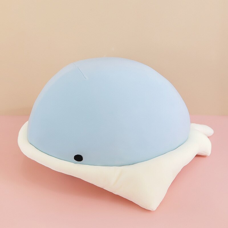 Brehn | Kawaii Blau Lila Manta Ray Plüschtiere