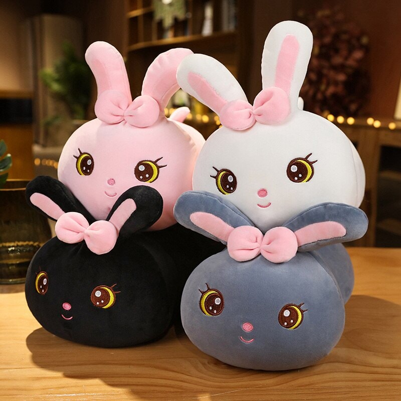 Brehn | Kawaii Bunny Lange Kissen Plüschfigur