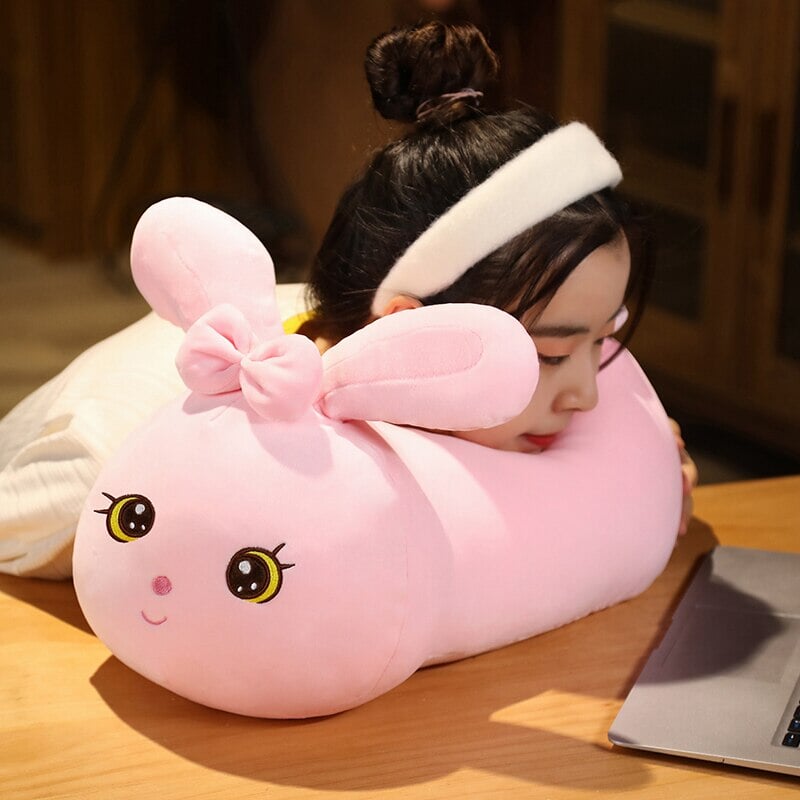 Brehn | Kawaii Bunny Lange Kissen Plüschfigur