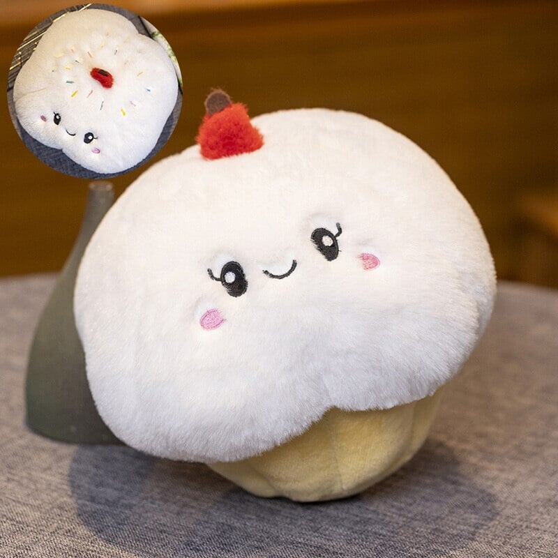 Brehn | Kawaii Kuchen Plüsch Strawberry Fruit Muffin Bäckerei Plüschies