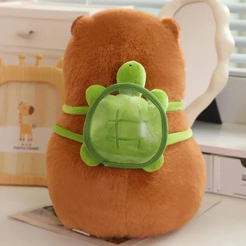 Brehn | Kawaii Capybara mit Rucksack Plüschkollektion