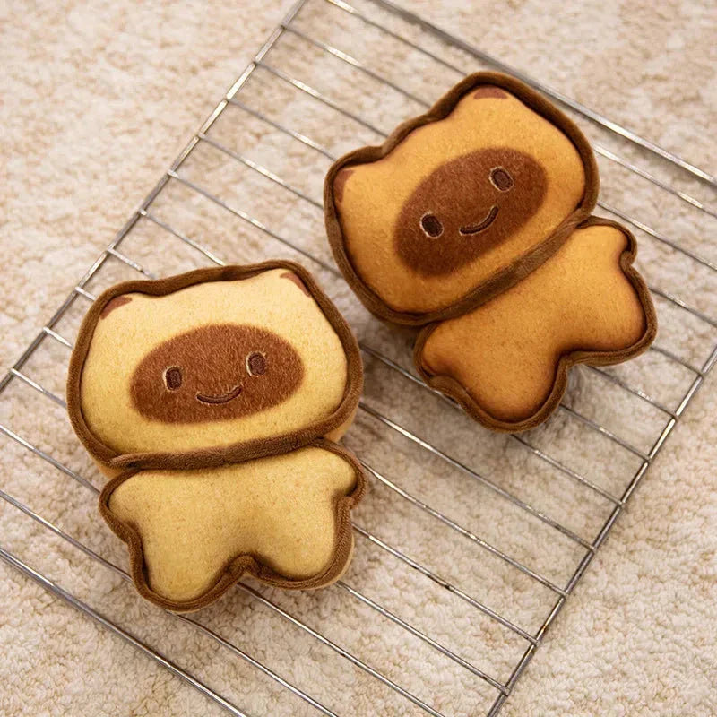 Brehn | Kawaii Katze Brot Keks Plüschtiere