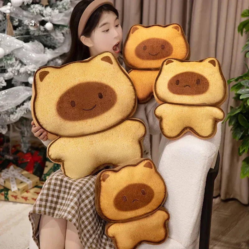 Brehn | Kawaii Katze Brot Keks Plüschtiere