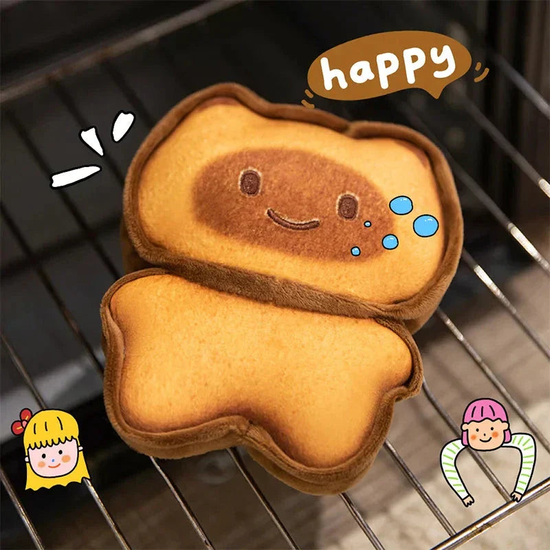 Brehn | Kawaii Katze Brot Keks Plüschtiere
