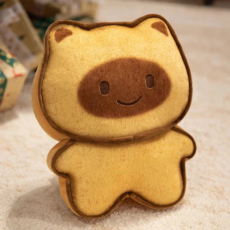 Brehn | Kawaii Katze Brot Keks Plüschtiere