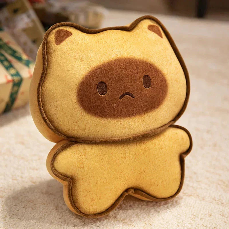 Brehn | Kawaii Katze Brot Keks Plüschtiere