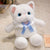 Brehn | Kawaii Katze Plüsch Familie mit Halsband