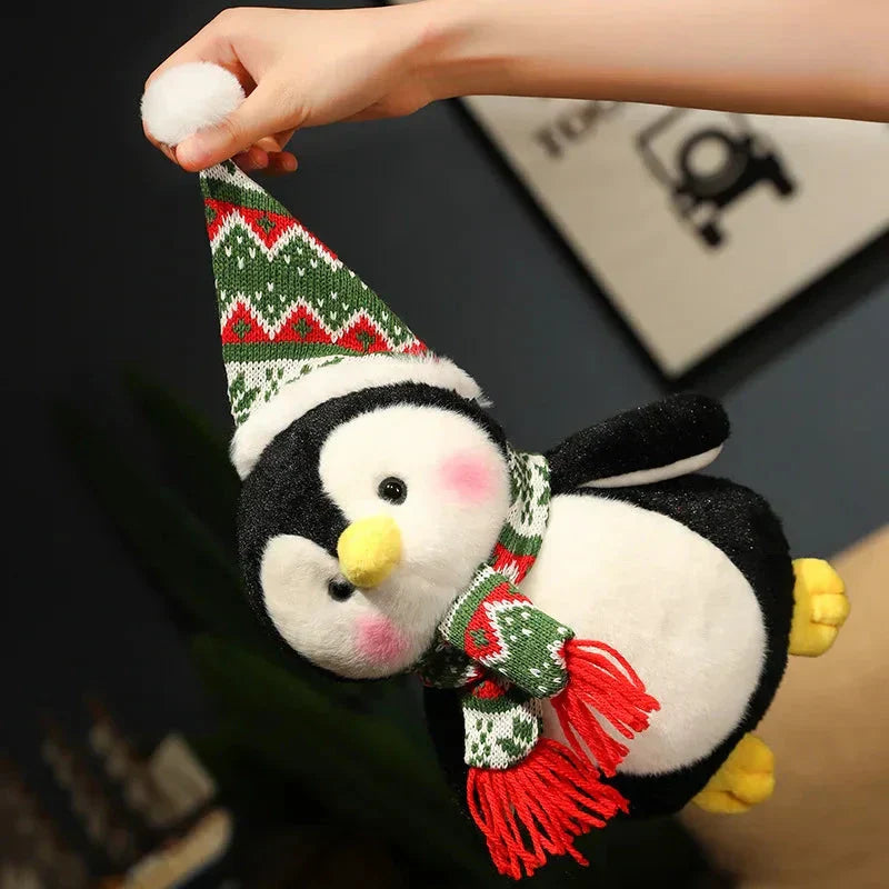 Brehn | Kawaii Weihnachts-Pinguin Plüschtier