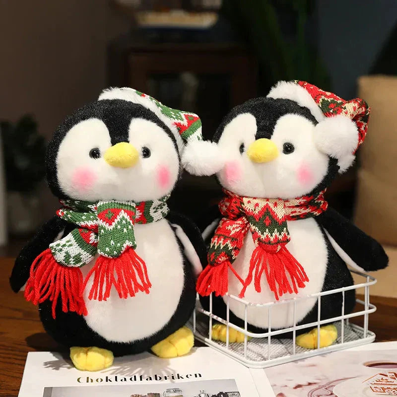 Brehn | Kawaii Weihnachts-Pinguin Plüschtier