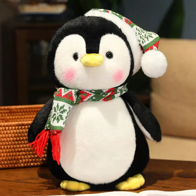 Brehn | Kawaii Weihnachts-Pinguin Plüschtier