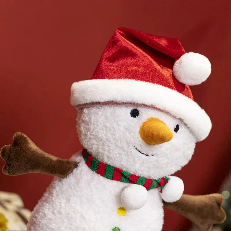 Brehn | Kawaii Weihnachten Schnee Mann Lebkuchenmann Plüschtiere