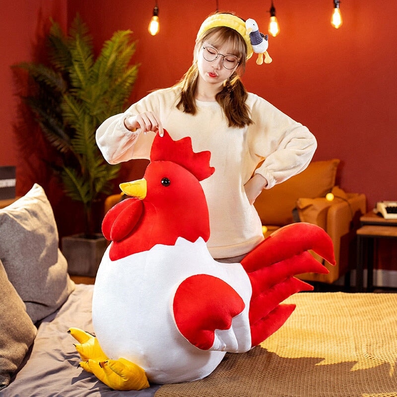 Brehn | Kawaii Dicke Huhn Plüschfamilie