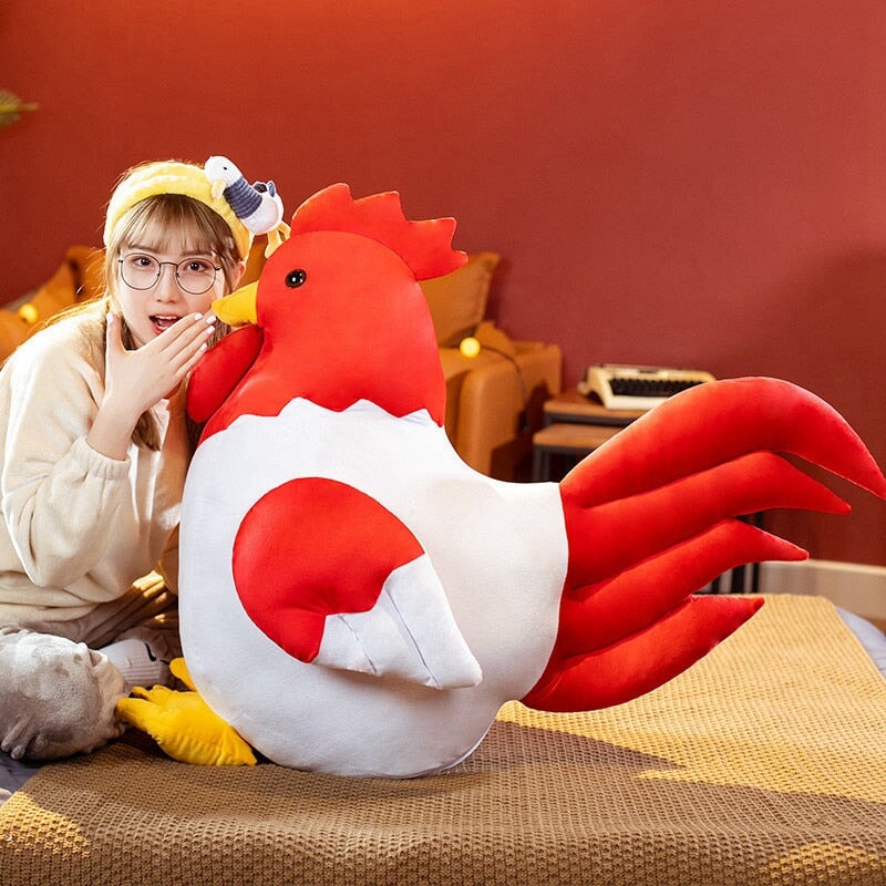 Brehn | Kawaii Dicke Huhn Plüschfamilie
