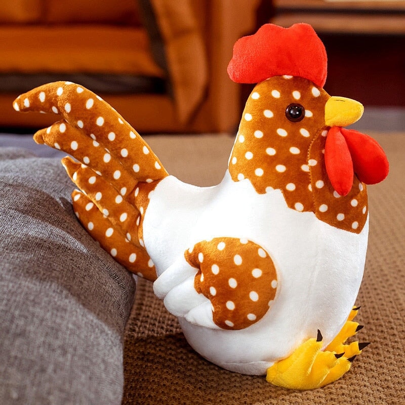 Brehn | Kawaii Dicke Huhn Plüschfamilie