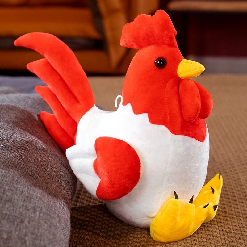 Brehn | Kawaii Dicke Huhn Plüschfamilie