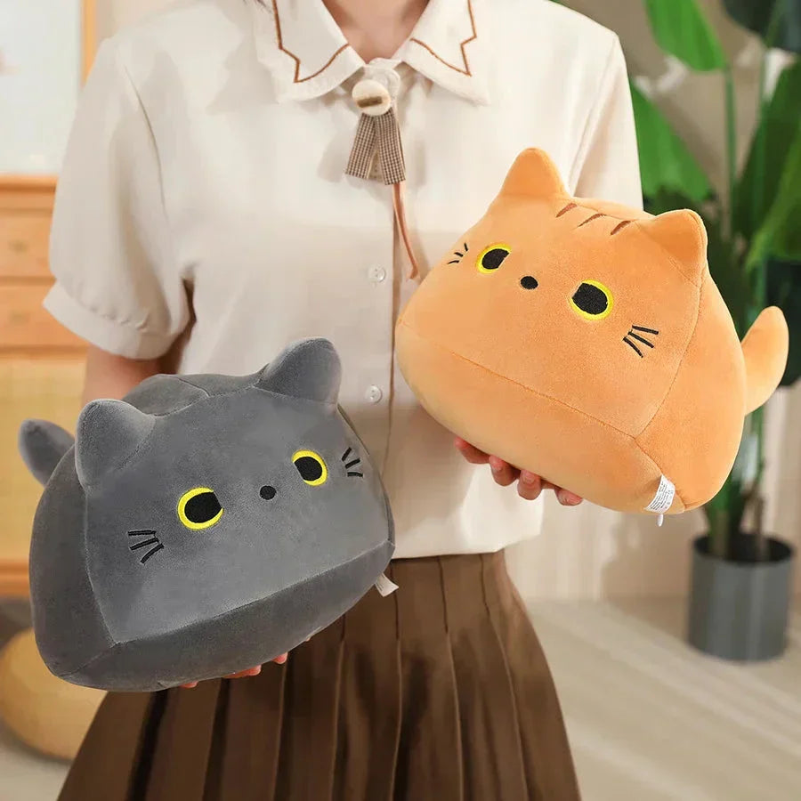 Brehn | Kawaii Chunky Katzen-Plüschtiere mit Kätzchen