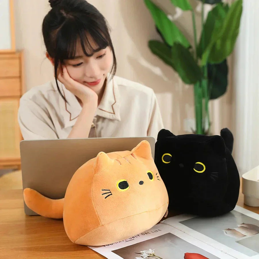 Brehn | Kawaii Chunky Katzen-Plüschtiere mit Kätzchen