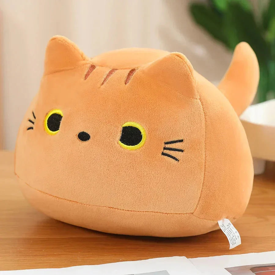 Brehn | Kawaii Chunky Katzen-Plüschtiere mit Kätzchen