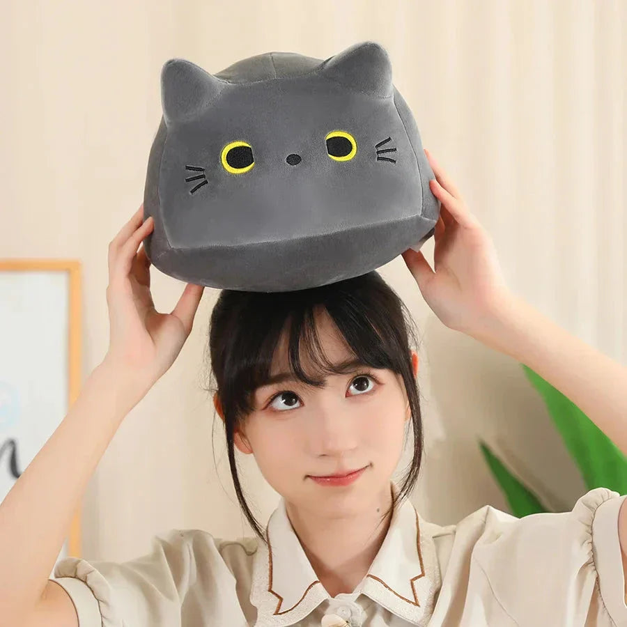 Brehn | Kawaii Chunky Katzen-Plüschtiere mit Kätzchen