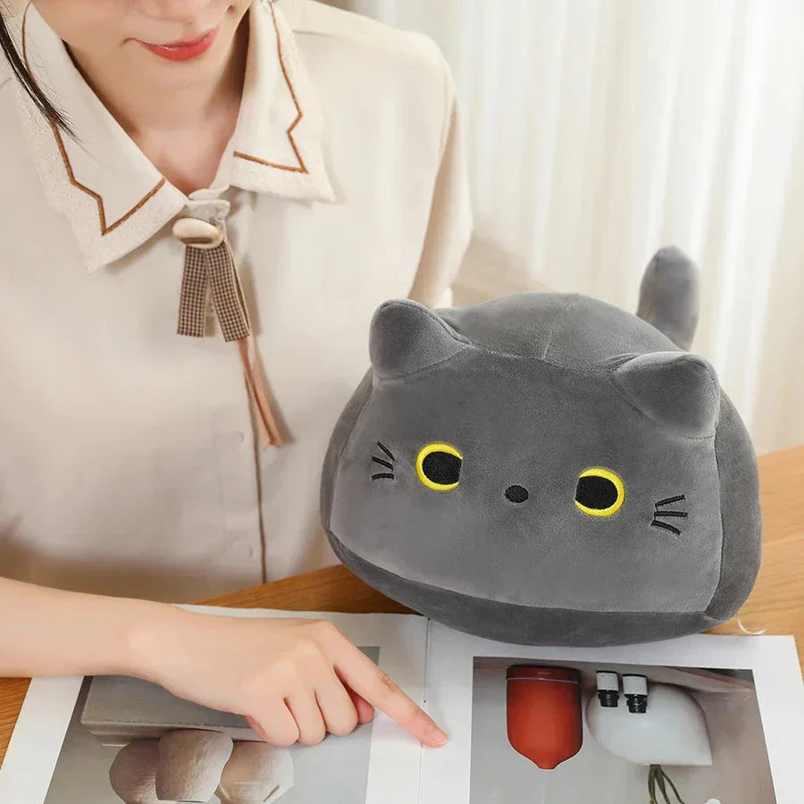 Brehn | Kawaii Chunky Katzen-Plüschtiere mit Kätzchen