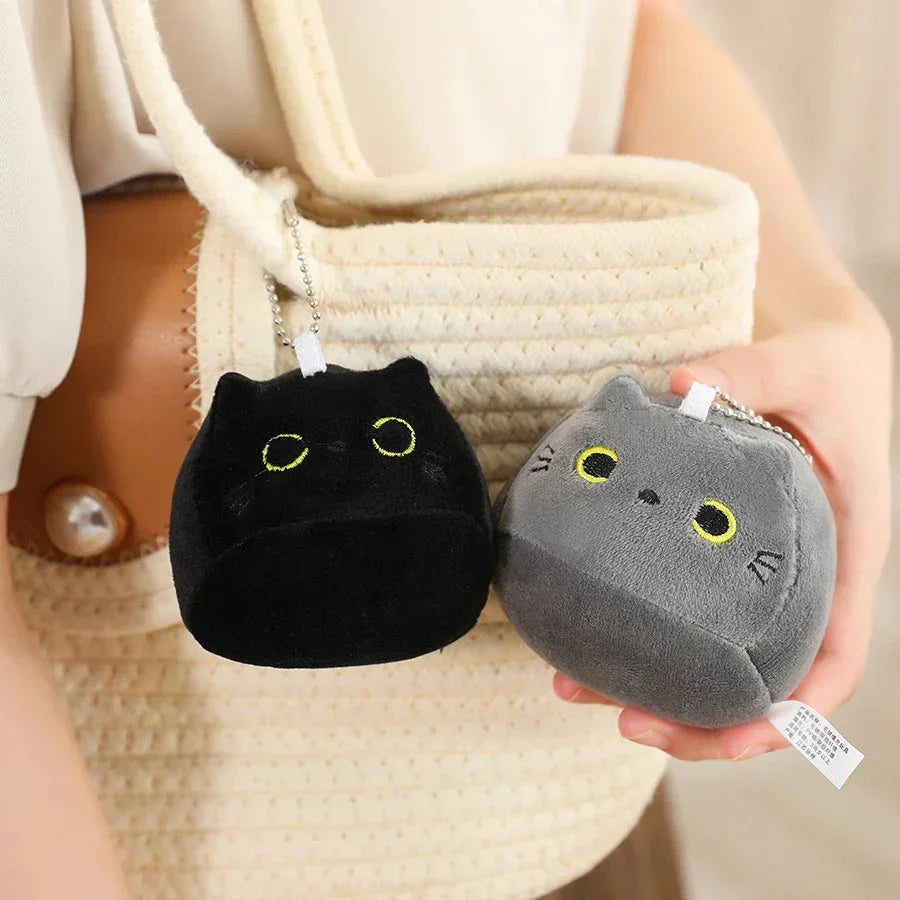 Brehn | Kawaii Chunky Katzen-Plüschtiere mit Kätzchen