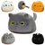 Brehn | Kawaii Chunky Katzen-Plüschtiere mit Kätzchen